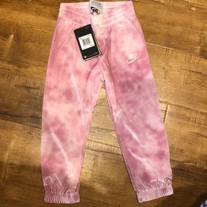 Nike Velour Pants Girls size 4